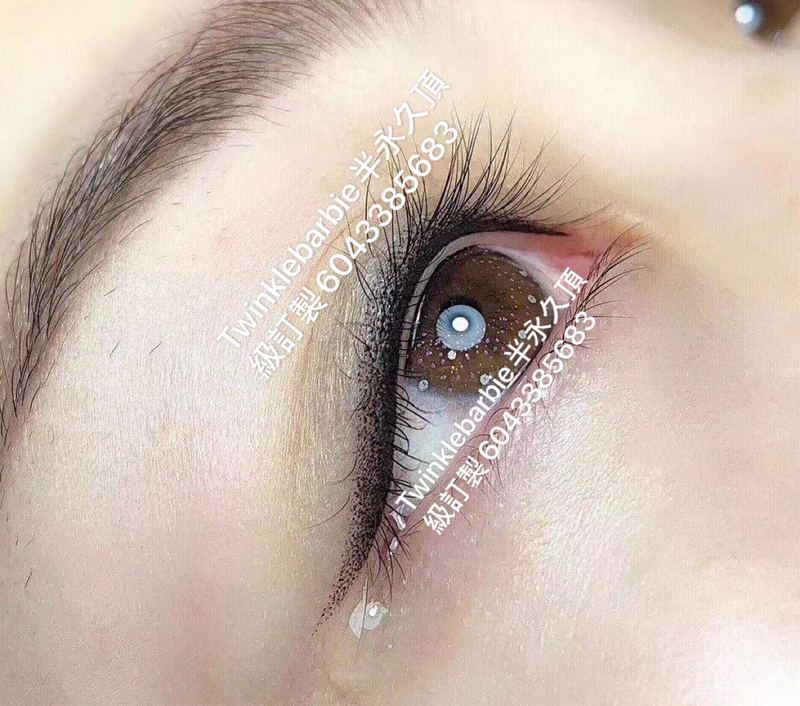 美瞳眼线 · 眼部特写