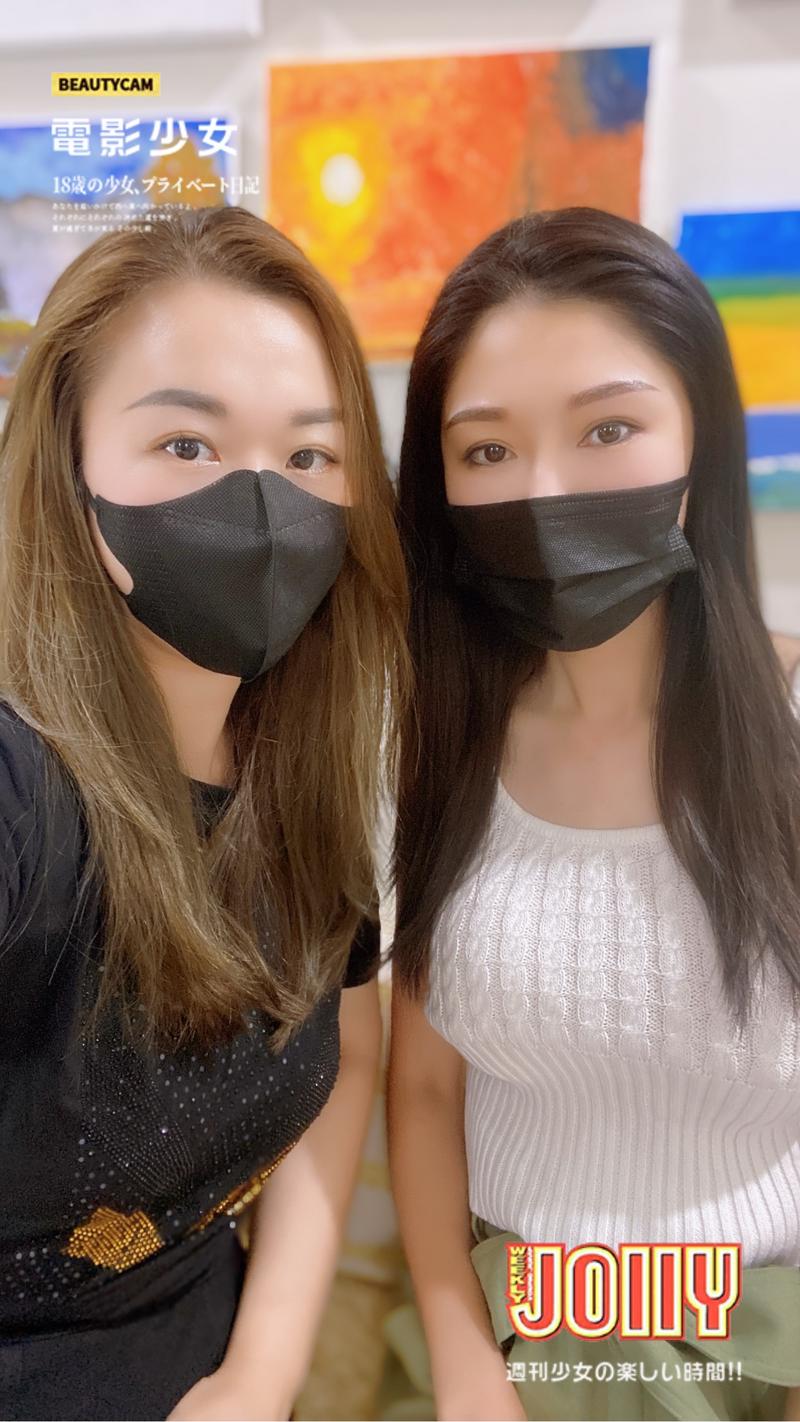 客人合影