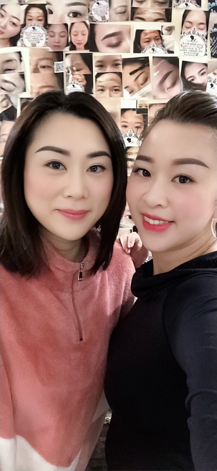 客人合影