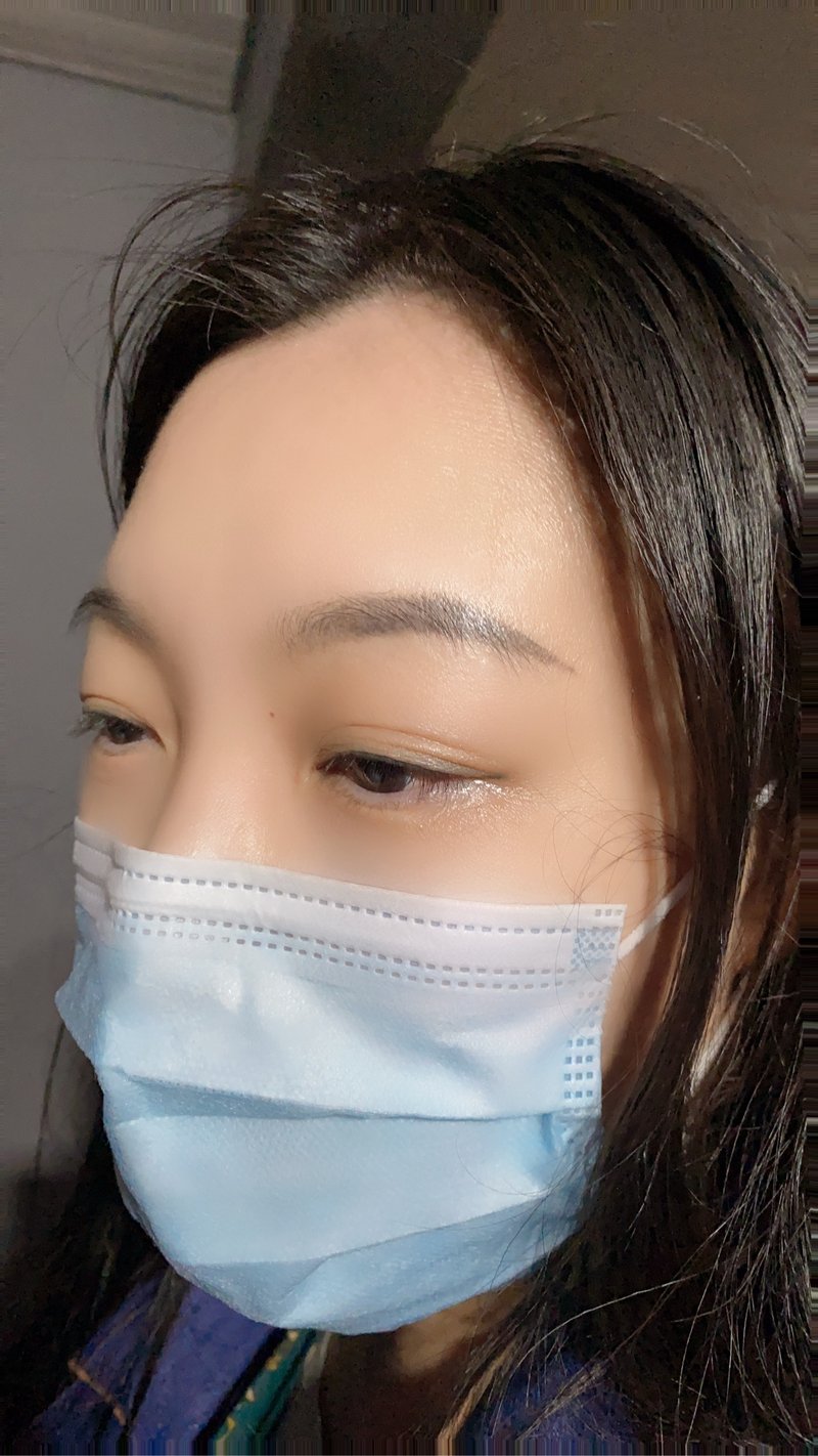 眉部特写