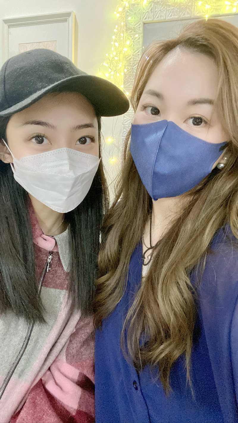 客人合影